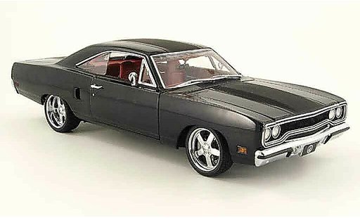 Plymouth Blackbird Base 1/18 GMP road runner nero modellini auto