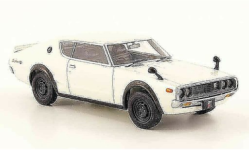 Nissan Skyline 2000 1/43 Ebbro GT R (KPGC110) bianco 1973 modellini auto