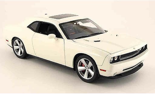 Dodge Challenger 2008 1/18 Highway 61 srt8 bianco modellini auto