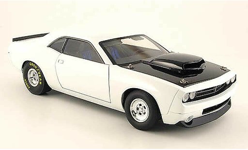 Dodge Challenger Super Stock 1/18 Highway 61 concept mule car bianco 2008 modellini auto