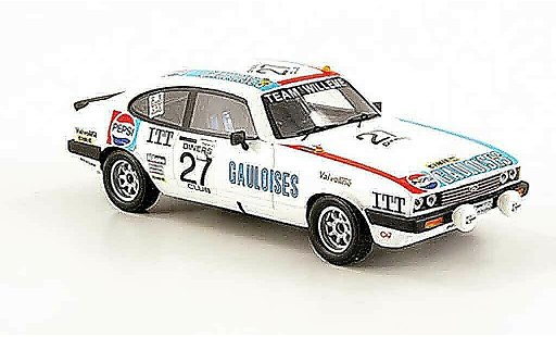 Ford Capri 3.0S 1/43 Premium X MK III No.27 Gauloises Pepsi 24h Spa 1980 modellini auto