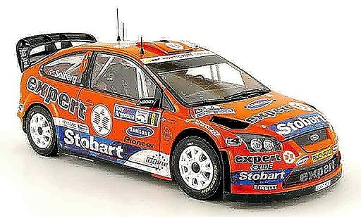 Ford Focus RS WRC 1/18 Sun Star 08 no.6 expert rallye argentinien 2009 modellini auto
