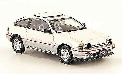Honda CR-X Ballade 1/43 Ebbro 1.5i bianco grigio metallisee 1983 modellini auto