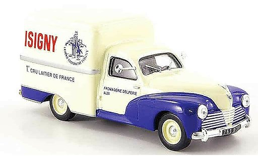 Peugeot 203 Fourgonette 1/43 IXO Fourgonette u8 isigny 1953 modellini auto