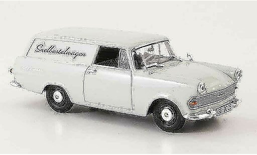 Opel Rekord P2 1/43 Bing furgone snelbestelwagen modellini auto