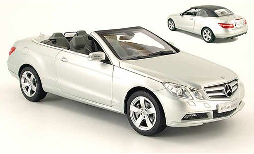 Mercedes Classe E Cabriolet 1/18 Norev (a207) grigio 2010 modellini auto