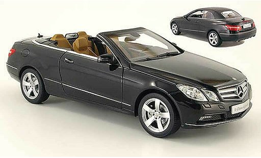 Mercedes Classe E Cabriolet 1/18 Norev (a207) nero 2010 modellini auto