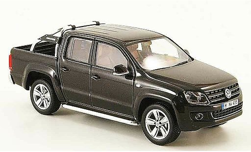 Volkswagen Amarok Base 1/43 Minichamps nero 2010 modellini auto