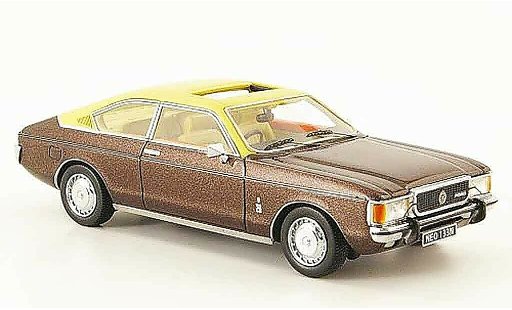 Ford Granada Coupe 1/43 Neo MK I (RHD) marrone 1975 modellini auto