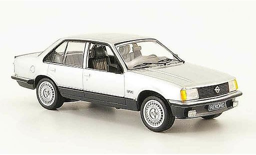 Opel Rekord E 1/43 Schuco sr grigio metallisee nero modellini auto