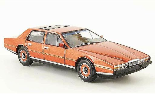 Aston Martin Lagonda saloon 1/43 Minichamps rosso mcw 1982 modellini auto