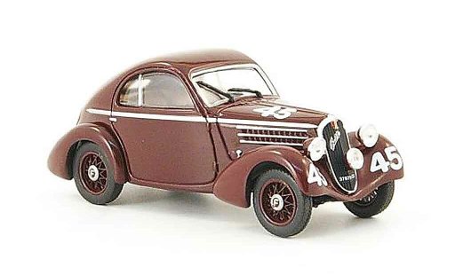 Fiat 508 CS Berlinetta 1/43 Starline Balilla Berlina No.45 Mille Miglia 1936 modellini auto