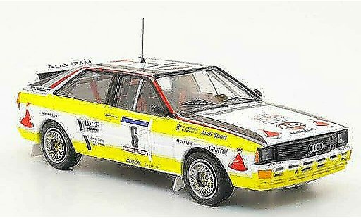 Audi Quattro rallye 1/43 Trofeu No.6 HB Blomquist/Cederberg Rally Korsika 1984 modellini auto