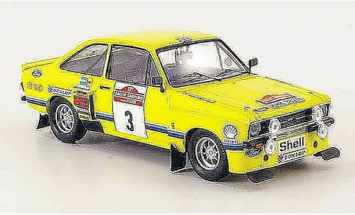 Ford Escort RS 1800 1/43 Trofeu Tarmac No.3 Rally San Remo 1975 MK2 modellini auto