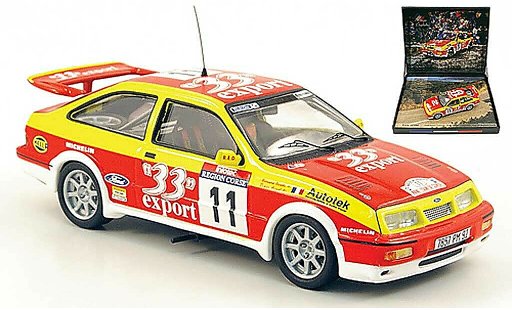 Ford Sierra Cosworth RS 1/43 Trofeu No.11 Export Rally Korsika 1987 modellini auto