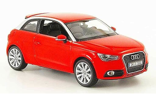Audi A1 citadine 1/43 Kyosho rosso 2010 modellini auto