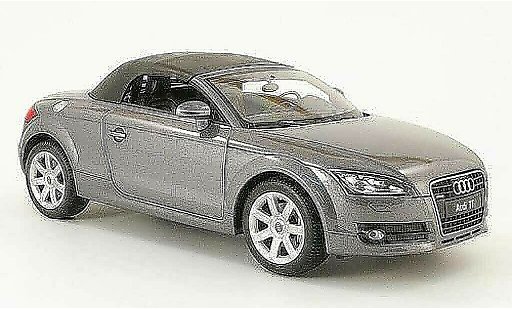 Audi TT roadster 1/18 Welly grigio avec capote modellini auto