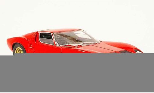 Lamborghini Miura SV 1/18 Welly rosso 1971 modellini auto