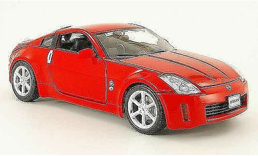 Nissan 350Z Base 1/18 Welly coupe rosso 2003 modellini auto