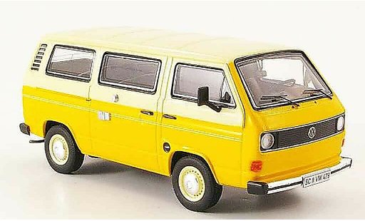 Volkswagen Combi A 1/43 Premium Cls t3a bus l giallo beige modellini auto
