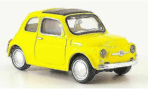 Fiat 500 Nuova 1/43 Mondo Motors giallo 1957 modellini auto