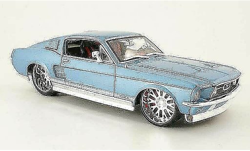 Ford Mustang Fastback 1/18 Maisto gta blu pro rodz modellini auto