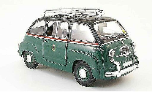Fiat 600 Multipla 1/18 Mini Miniera taxi avec gepacktrager modellini auto