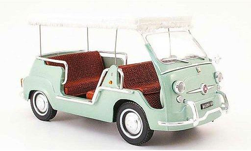 Fiat 600 Multipla 1/18 Mini Miniera taxi cabrio costiera amalfitana 1962 modellini auto