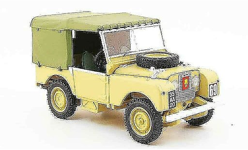 Land Rover 80 Base 1/43 Vanguards Suffolk Regiment beige modellini auto