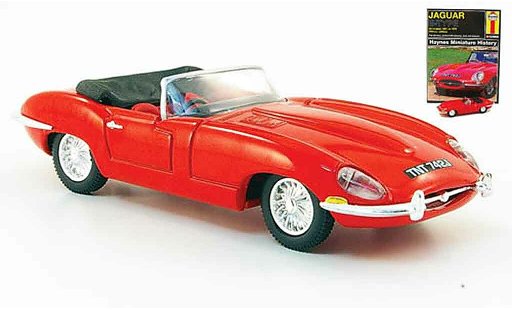 Jaguar E-Type Roadster 1/43 Corgi rosso modellini auto