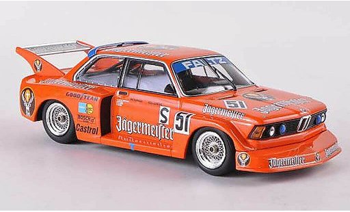 Bmw 320 Gr.5 1/43 Minichamps E21 i No.51 Jagermeister 6h Silverstone Peterson/Kelleners 1977 modellini auto