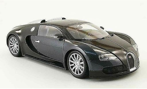 Bugatti Veyron coupe 1/18 Minichamps 16.4 nero/grigio 2009 modellini auto