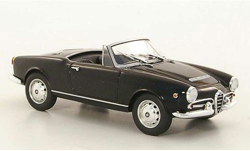 Alfa Romeo Spider Duetto duetto 1/43 Minichamps 1962 Giulia nero modellini auto