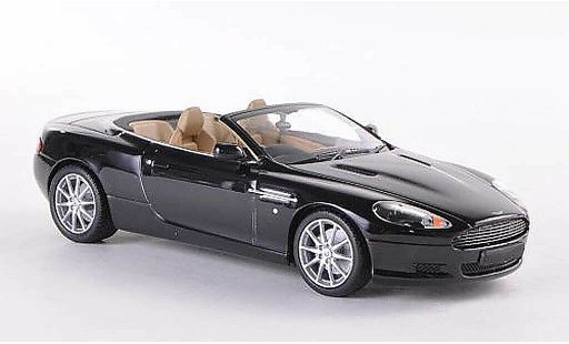 Aston Martin DB9 volante 1/43 Minichamps nero 2009 modellini auto