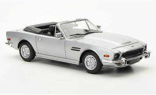 Aston Martin V8 volante 1/43 Minichamps grigio LHD 1987 modellini auto