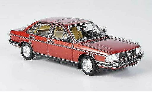 Audi 100 gl 1/43 Minichamps (C2) rosso 1979 modellini auto