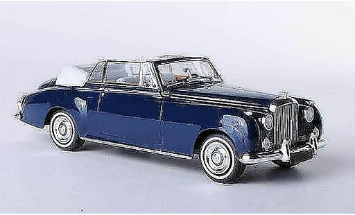 Bentley Continental cabriolet 1/43 Minichamps S2 Cabrio blu 1960 modellini auto