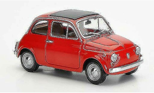 Fiat 500 R 1/43 Minichamps rosso 1965 modellini auto