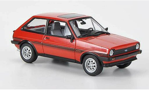 Ford Fiesta 1981 1/43 Minichamps MkI XR2 rosso modellini auto