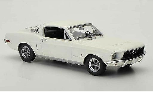 Ford Mustang Fastback 1/43 Minichamps 2+2 bianco modellini auto