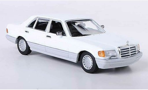 Mercedes 560 Base 1/43 Minichamps (W126) bianco 1989 modellini auto