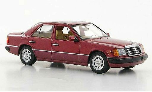 Mercedes 230 Coupe 1/43 Minichamps (W124) rosso 1991 modellini auto