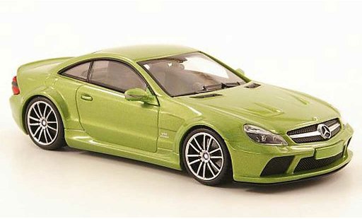Mercedes B 65 1/43 Minichamps AMG nero Series (R230) verde 2009 modellini auto