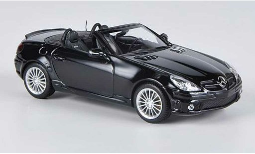 Mercedes Classe SLK AMG 1/43 Minichamps 55 (R171) nero 2008 modellini auto