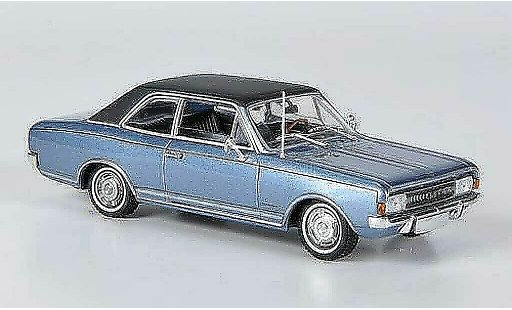 Opel Commodore A 1/43 Minichamps blu/nero 1966 modellini auto