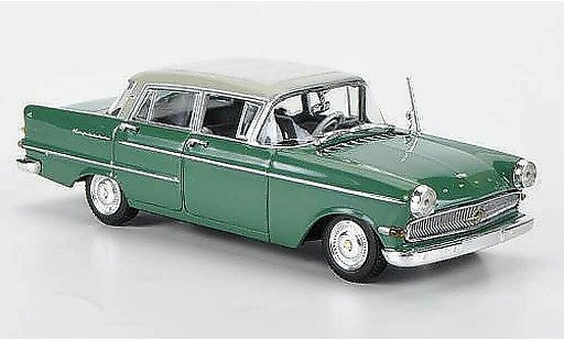 Opel Kapitan Base 1/43 Minichamps verde/beigegrigio 1959 modellini auto