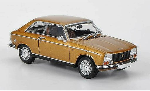 Peugeot 304 coupe 1/43 Minichamps gold 1972 modellini auto