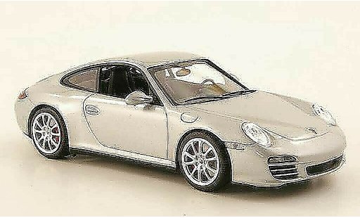 Porsche 911 4S 1/43 Minichamps Carrera (II) grigio 2008 modellini auto