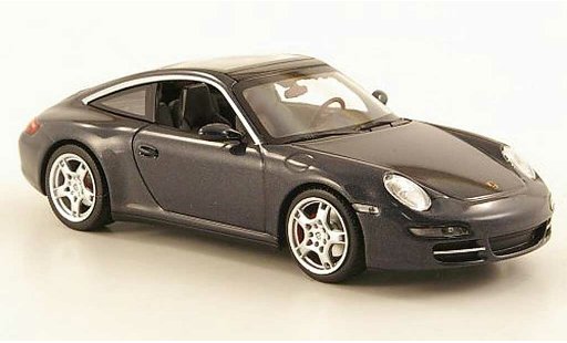 Porsche 911 Targa 1/43 Minichamps Carrera grigio 2006 modellini auto