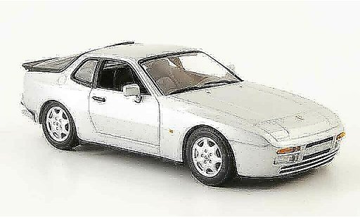 Porsche 944 1989 1/43 Minichamps S2 grigio metallisee modellini auto